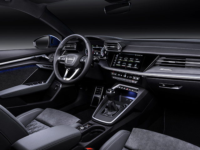 interni Audi A3 sportback